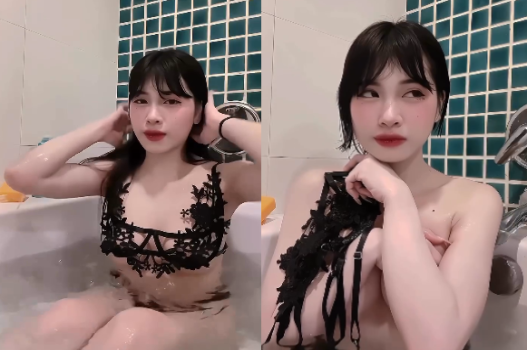 Clip sex nóng bỏng cô nàng xinh đẹp ngực khủng làn da mịn màng mắt quyến rũ