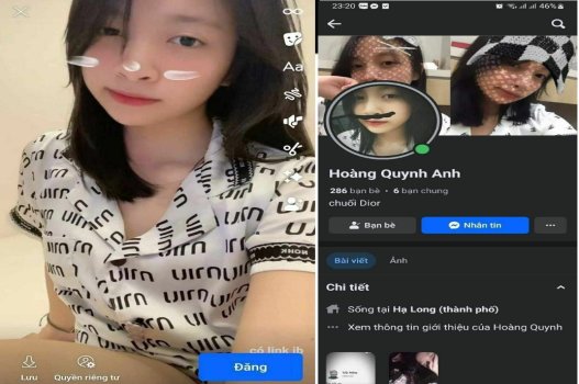 Hoàng Quỳnh Anh bị rò rỉ clip nóng với bạn trai