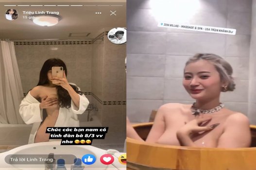 Hot TikToker Triệu Linh Trang bùng nổ sức hút trong clip nóng bỏng mới