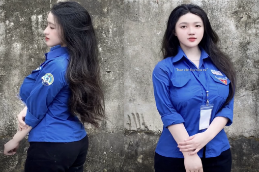 Sinh viên tình nguyện mông cong mê hoặc